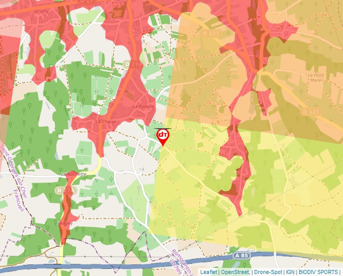 Carte Géoportail pour les drones de loisir