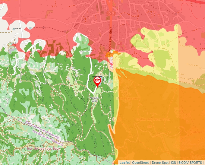 Carte Géoportail pour les drones de loisir