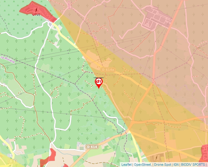 Carte Géoportail pour les drones de loisir