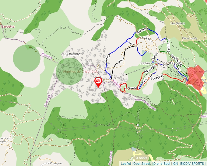 Carte Géoportail pour les drones de loisir