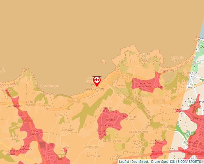 Carte Géoportail pour les drones de loisir