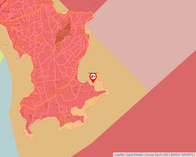 Carte Géoportail pour les drones de loisir
