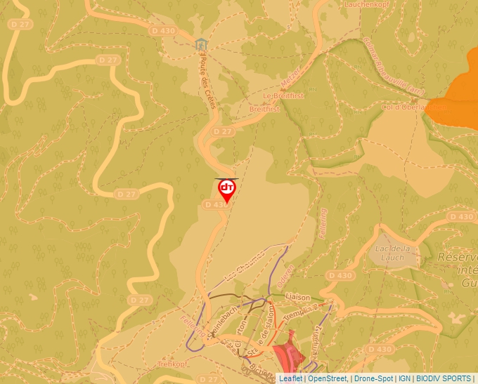 Carte Géoportail pour les drones de loisir