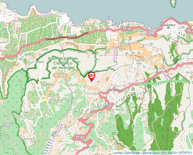 La carte GeoPortail