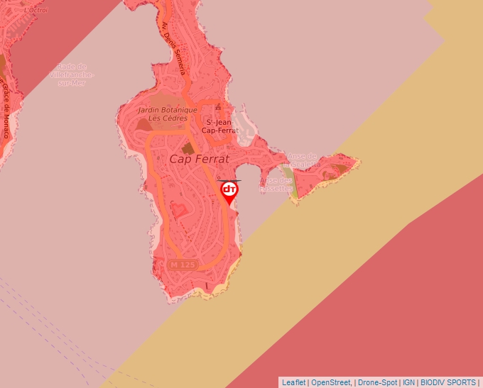 Carte Géoportail pour les drones de loisir