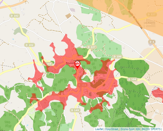 Carte Géoportail pour les drones de loisir