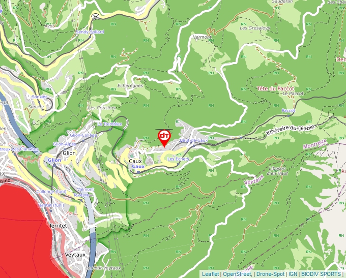 Carte Géoportail pour les drones de loisir