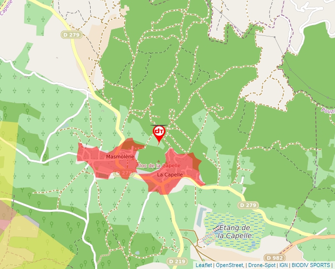 Carte Géoportail pour les drones de loisir