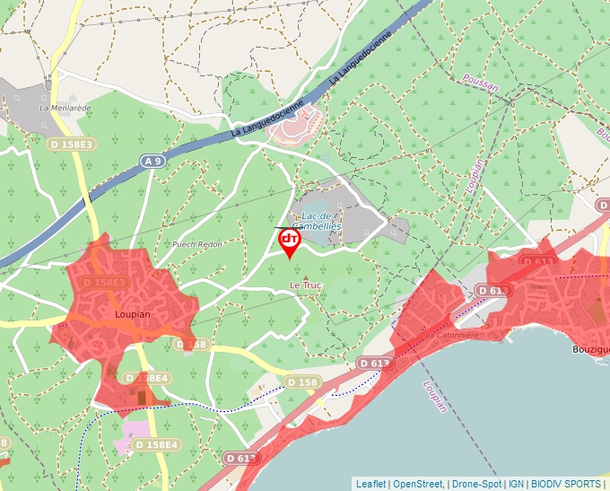 Carte Géoportail pour les drones de loisir