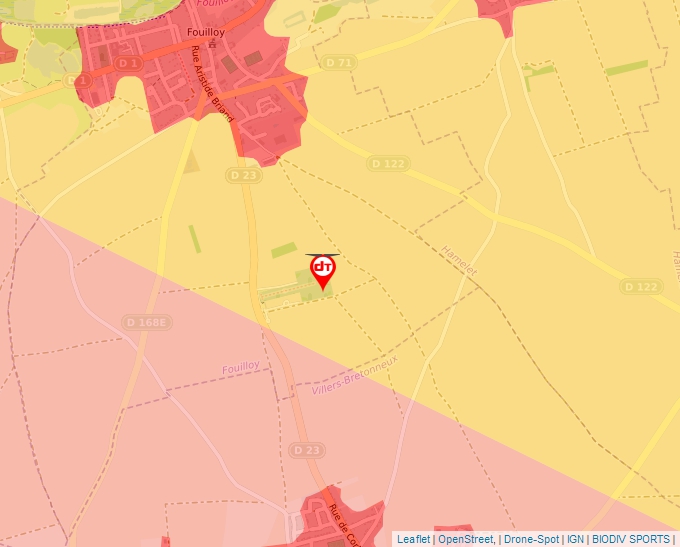 Carte Géoportail pour les drones de loisir