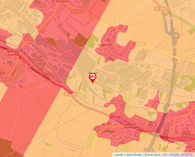 Carte Géoportail pour les drones de loisir