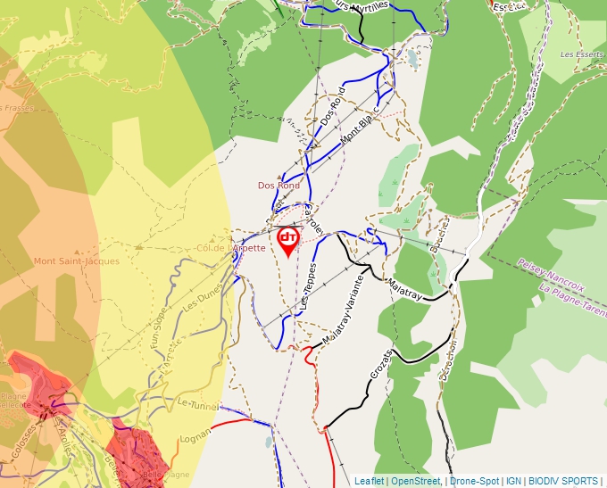 Carte Géoportail pour les drones de loisir