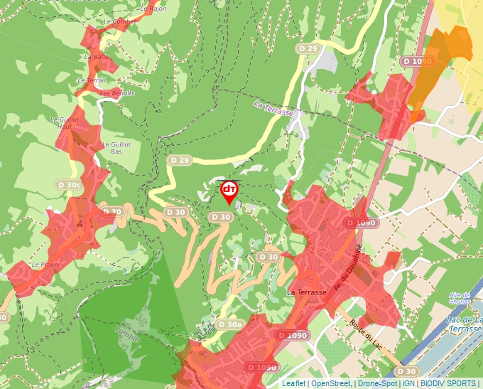 Carte Géoportail pour les drones de loisir