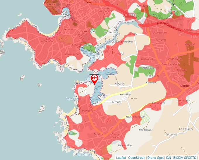 Carte Géoportail pour les drones de loisir