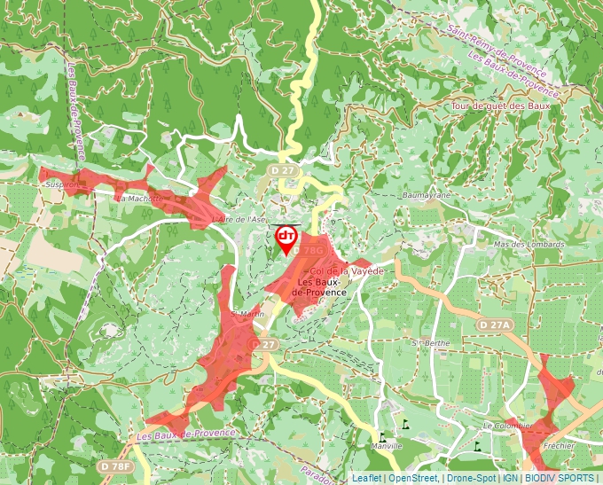 Carte Géoportail pour les drones de loisir