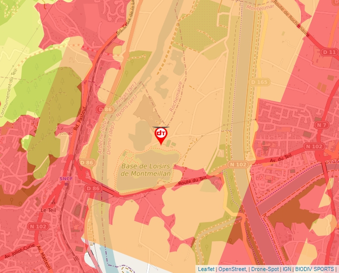 Carte Géoportail pour les drones de loisir