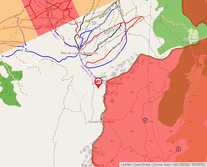 Carte Géoportail pour les drones de loisir