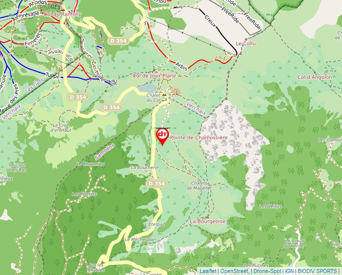 Carte Géoportail pour les drones de loisir