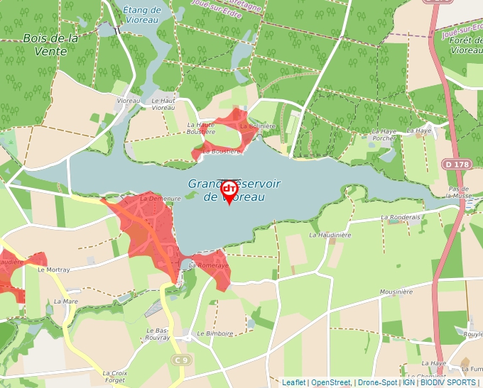 Carte Géoportail pour les drones de loisir