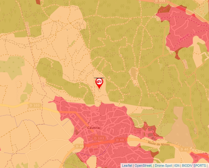 Carte Géoportail pour les drones de loisir