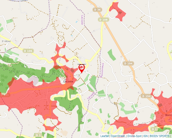 Carte Géoportail pour les drones de loisir