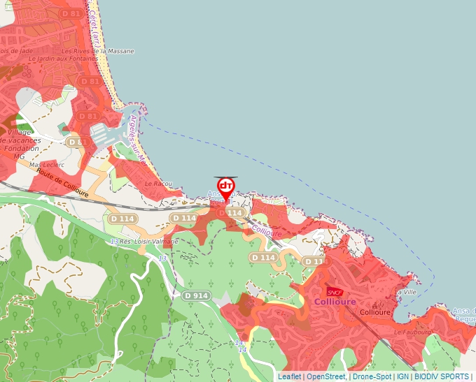 Carte Géoportail pour les drones de loisir