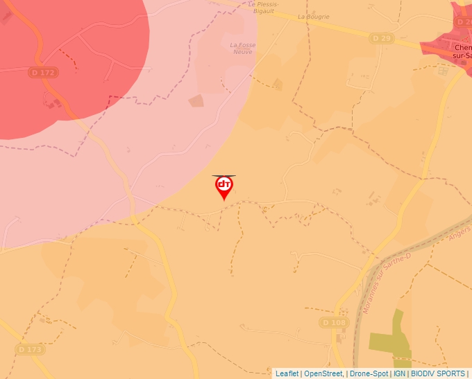 Carte Géoportail pour les drones de loisir