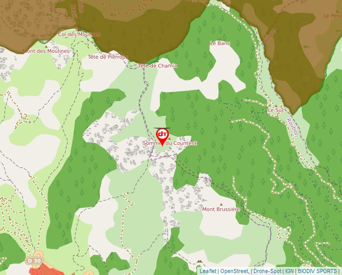 Carte Géoportail pour les drones de loisir