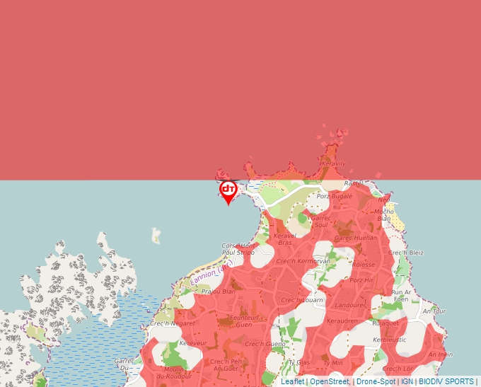 Carte Géoportail pour les drones de loisir