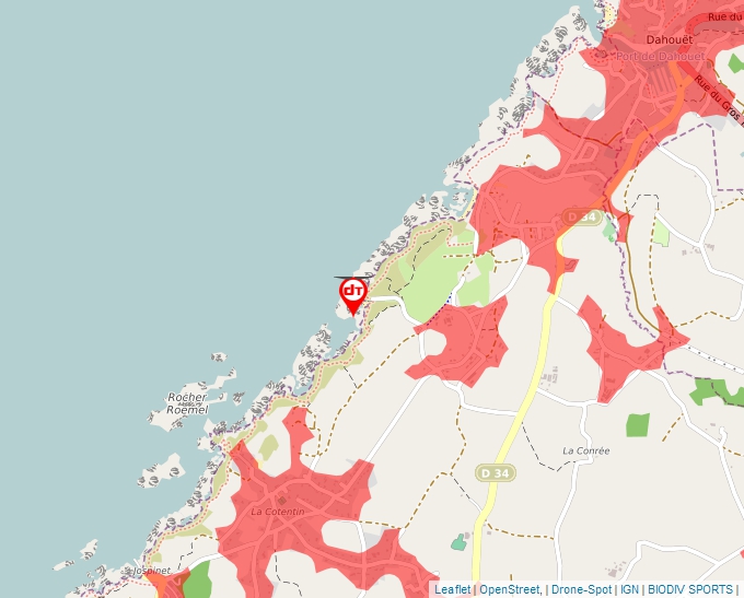 Carte Géoportail pour les drones de loisir