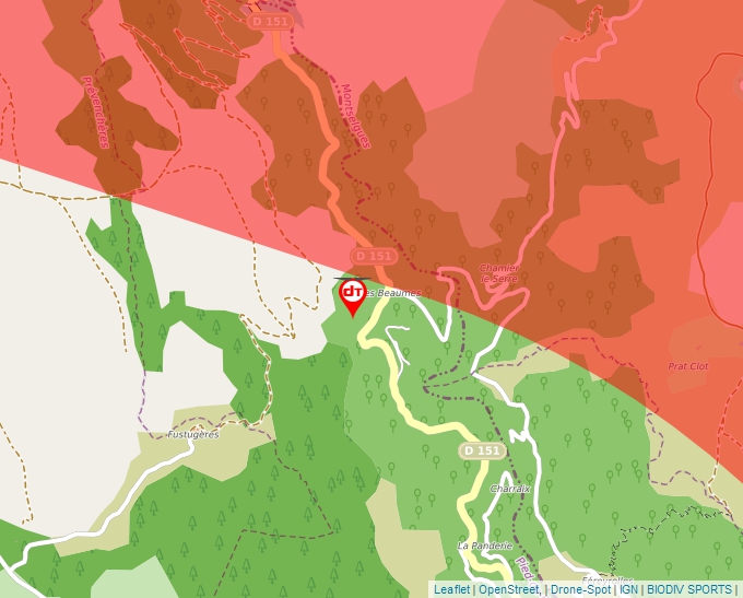 Carte Géoportail pour les drones de loisir