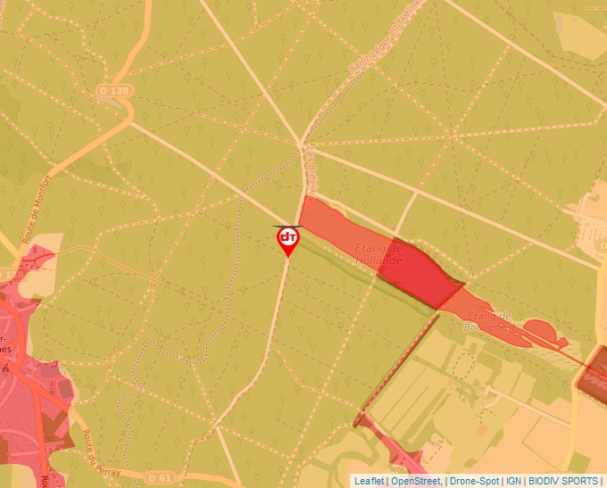 Carte Géoportail pour les drones de loisir