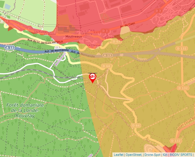 Carte Géoportail pour les drones de loisir