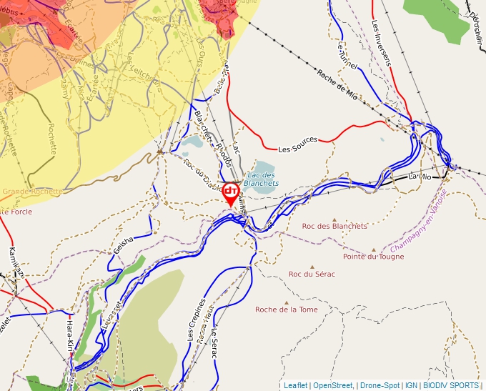 Carte Géoportail pour les drones de loisir