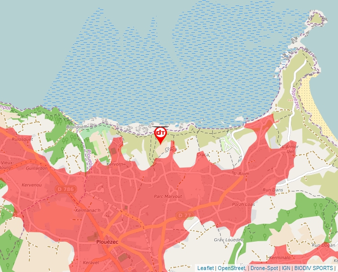 Carte Géoportail pour les drones de loisir