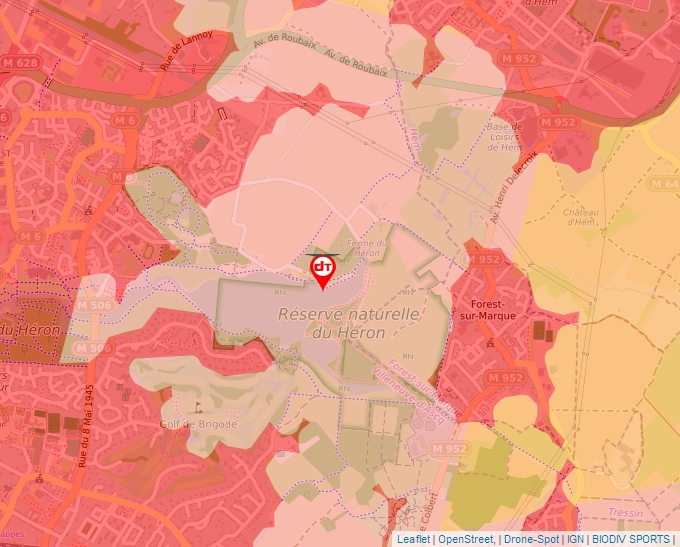 Carte Géoportail pour les drones de loisir