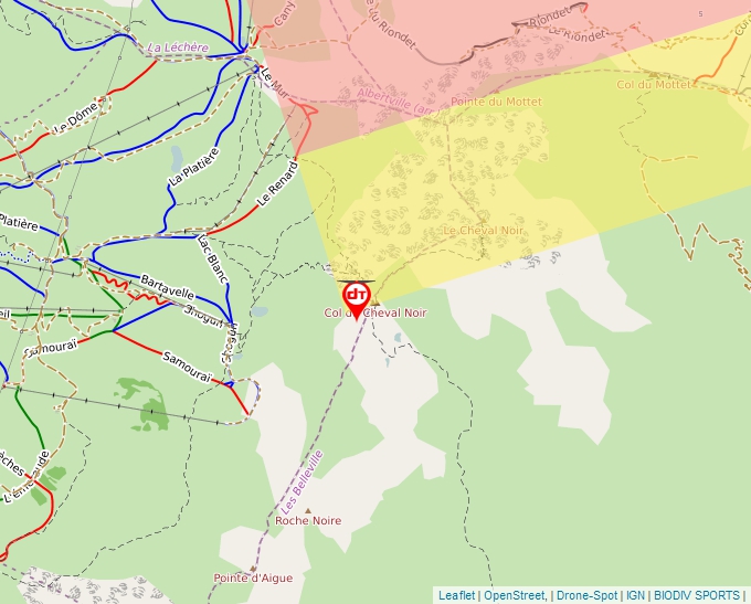 Carte Géoportail pour les drones de loisir