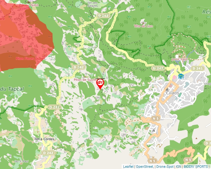 Geoportal map