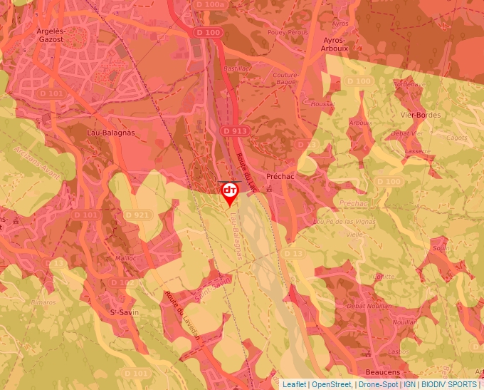 Carte Géoportail pour les drones de loisir