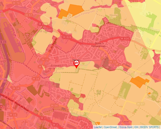 Carte Géoportail pour les drones de loisir