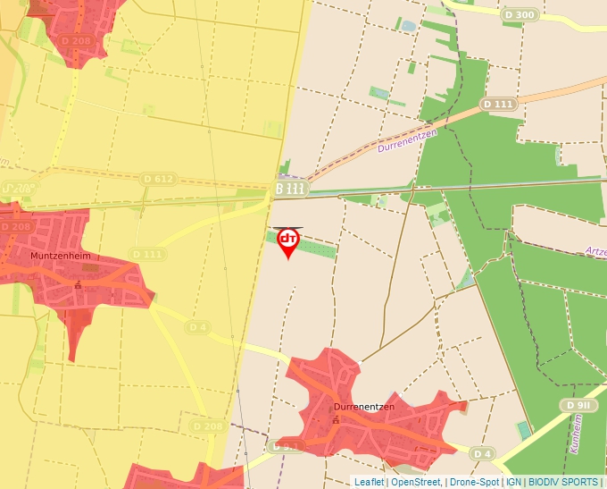 Carte Géoportail pour les drones de loisir