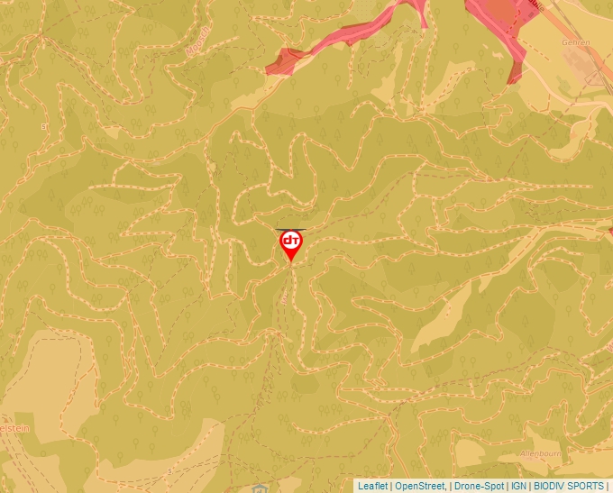 Carte Géoportail pour les drones de loisir