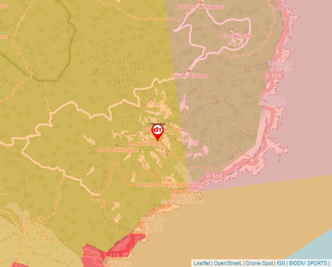 Carte Géoportail pour les drones de loisir