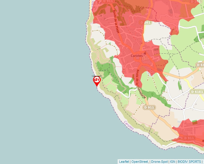 Carte Géoportail pour les drones de loisir