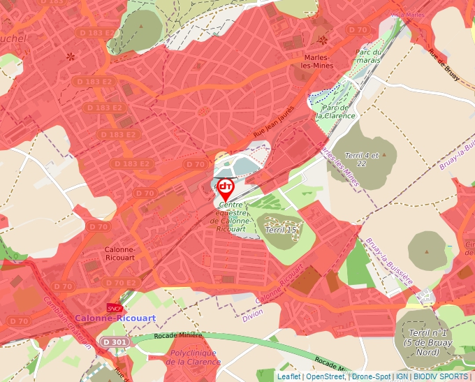 Carte Géoportail pour les drones de loisir