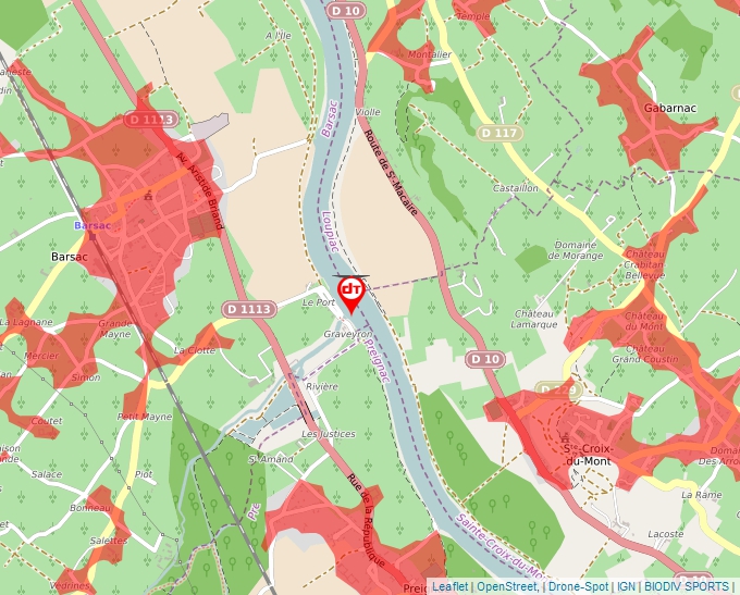 Carte Géoportail pour les drones de loisir