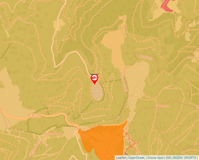 Carte Géoportail pour les drones de loisir