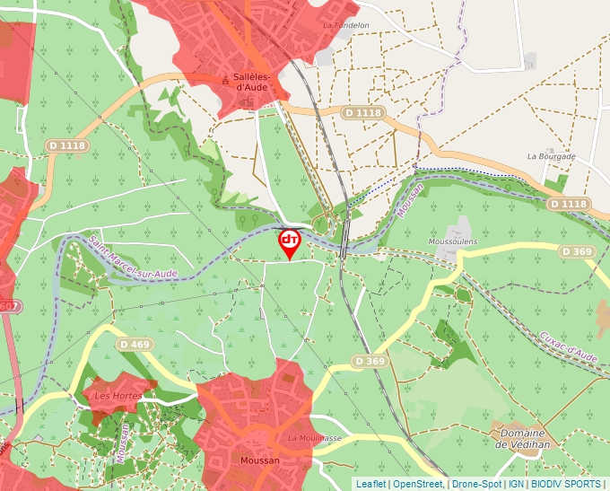 Carte Géoportail pour les drones de loisir