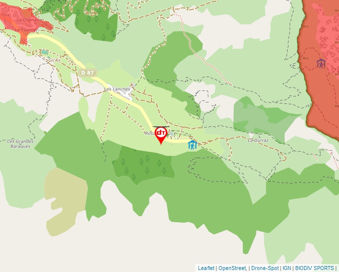 Carte Géoportail pour les drones de loisir