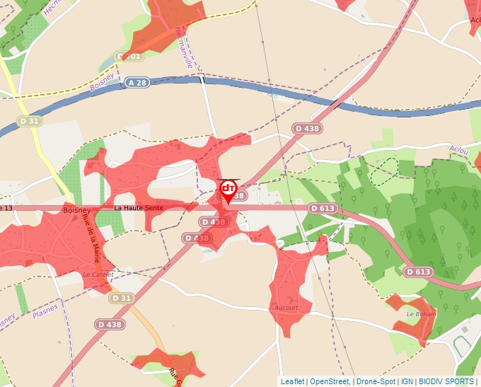 Carte Géoportail pour les drones de loisir